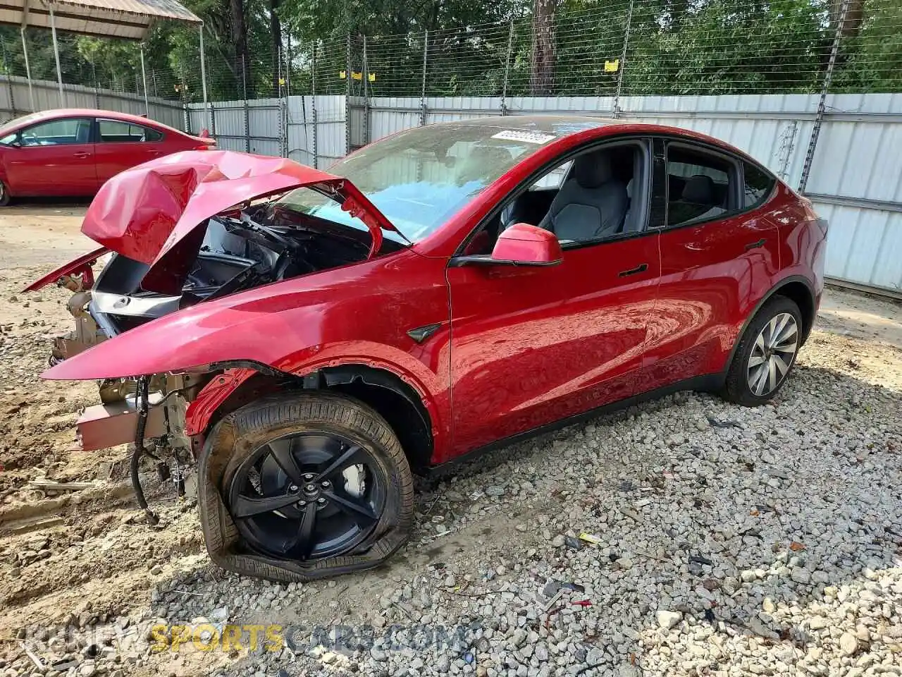 1 Photograph of a damaged car 7SAYGDEE0TA741085 TESLA MODEL Y 2026