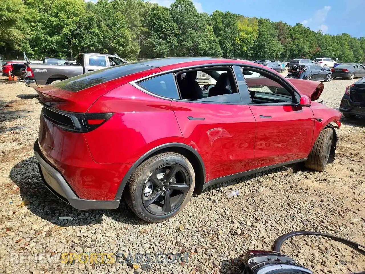 3 Photograph of a damaged car 7SAYGDEE0TA741085 TESLA MODEL Y 2026