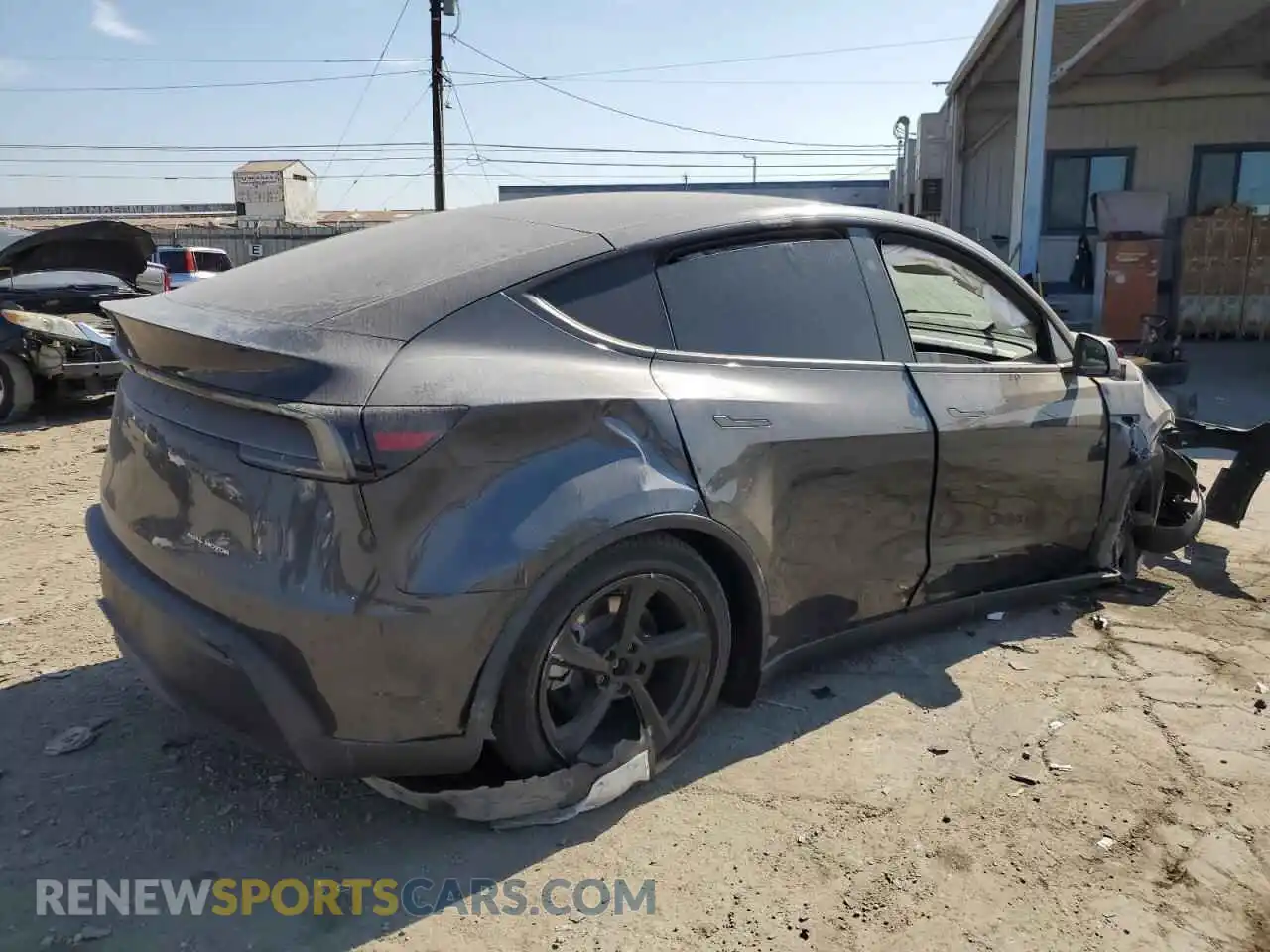 3 Photograph of a damaged car 7SAYGDEE0TF349338 TESLA MODEL Y 2026