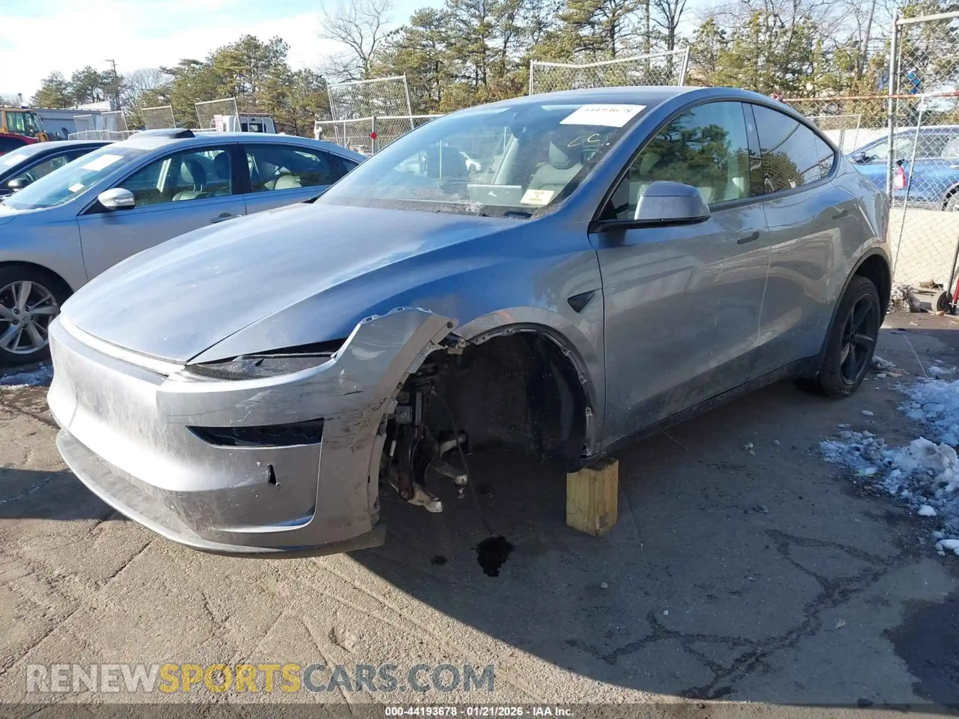 2 Photograph of a damaged car 7SAYGDEE0TF446250 TESLA MODEL Y 2026