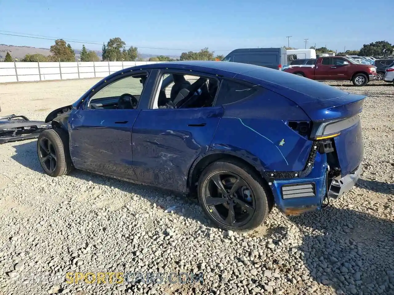 2 Photograph of a damaged car 7SAYGDEE0TF527622 TESLA MODEL Y 2026