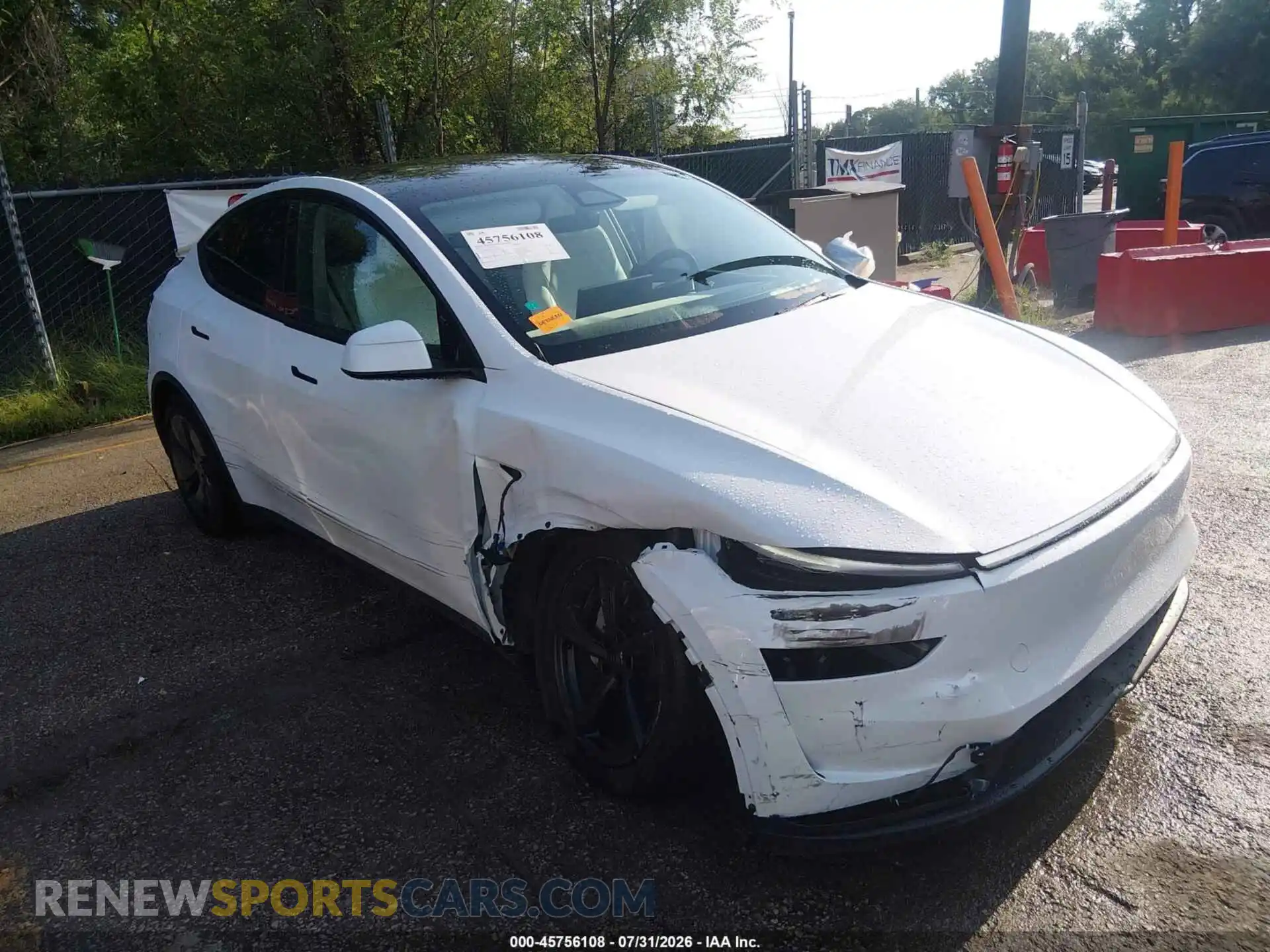 1 Photograph of a damaged car 7SAYGDEE0TF557333 TESLA MODEL Y 2026