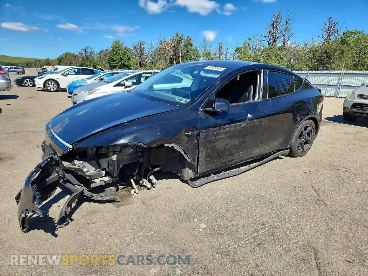 1 Photograph of a damaged car 7SAYGDEE1TA413397 TESLA MODEL Y 2026