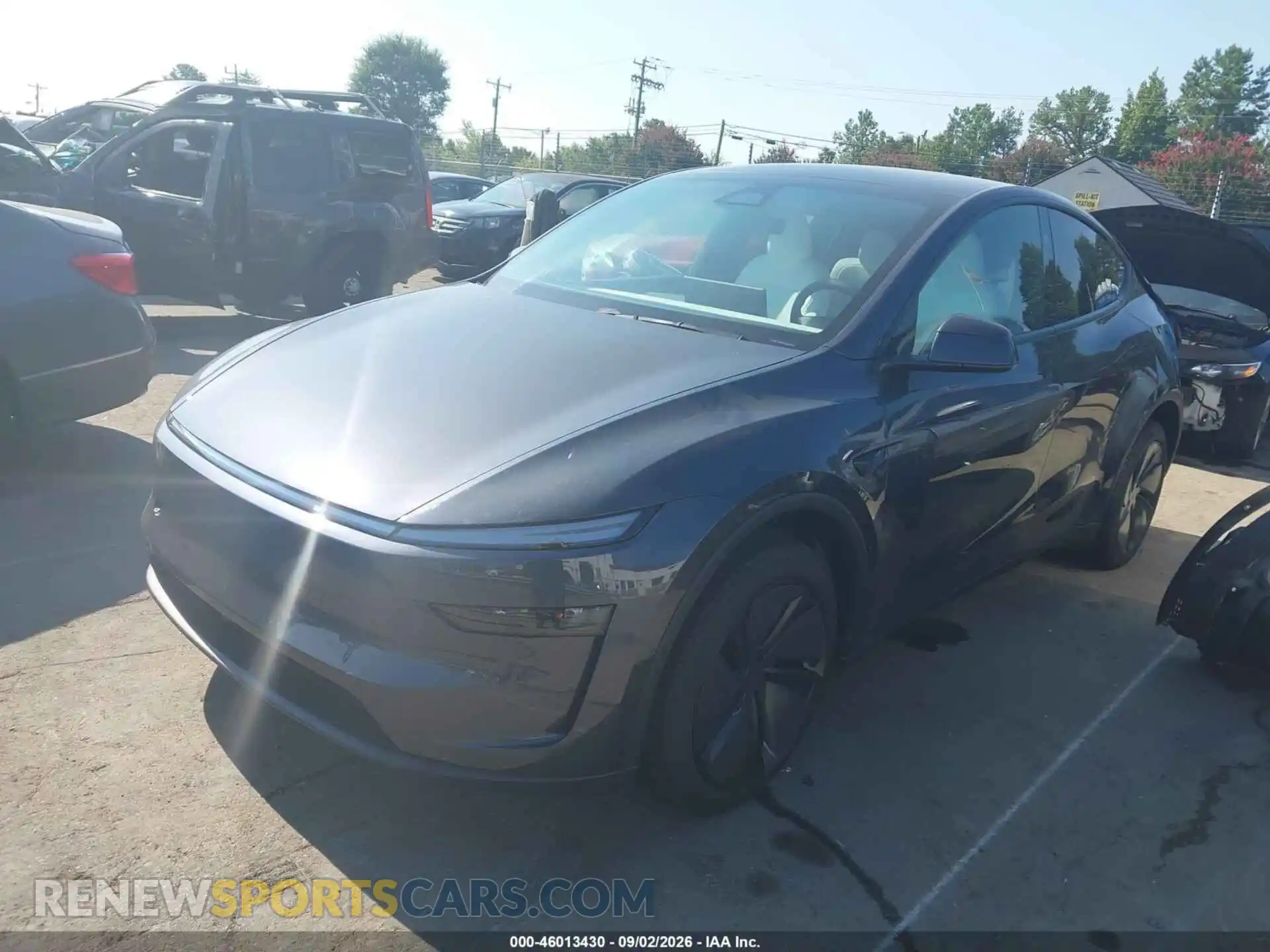 2 Photograph of a damaged car 7SAYGDEE1TA638192 TESLA MODEL Y 2026