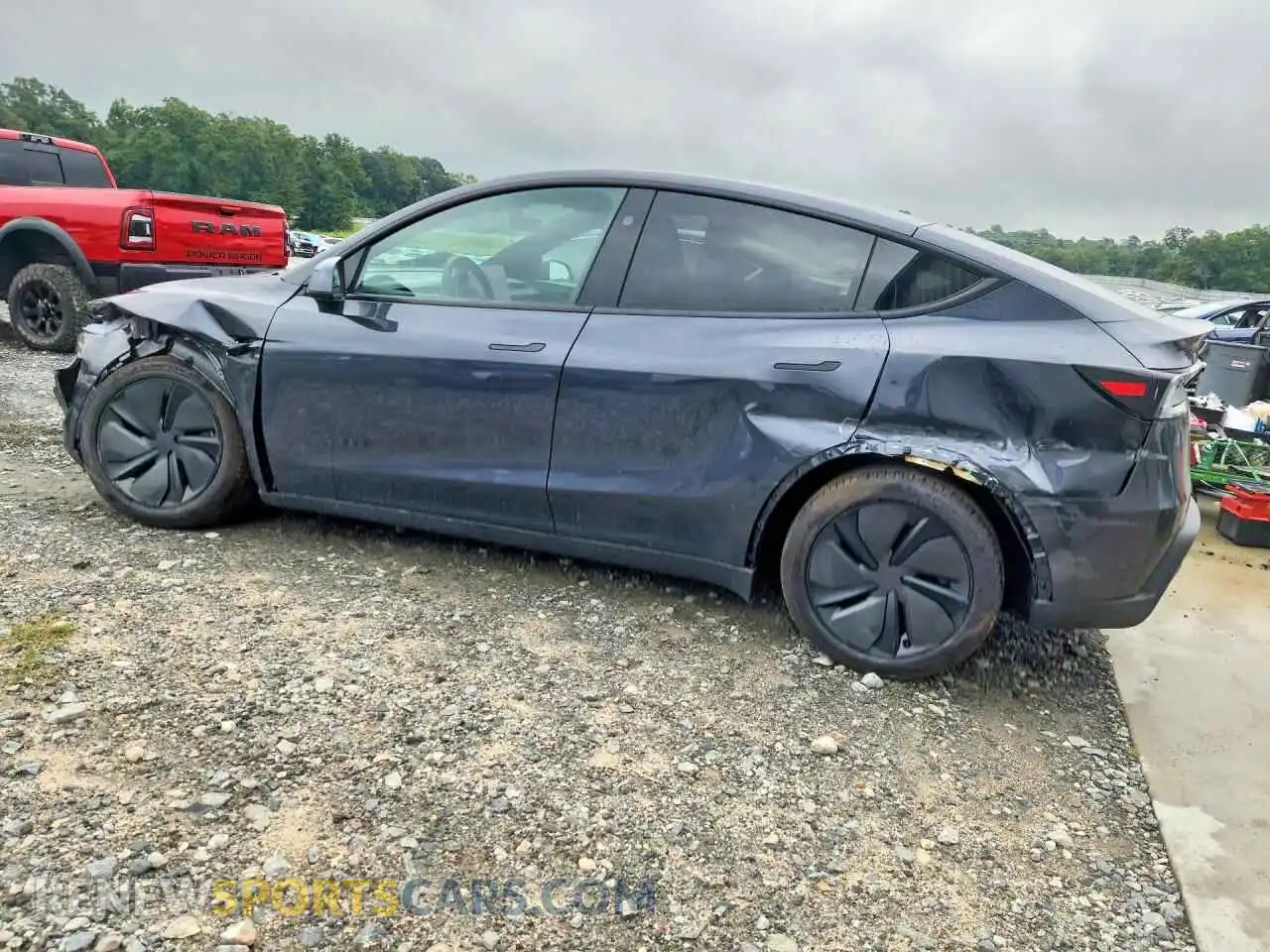 2 Photograph of a damaged car 7SAYGDEE1TA694116 TESLA MODEL Y 2026