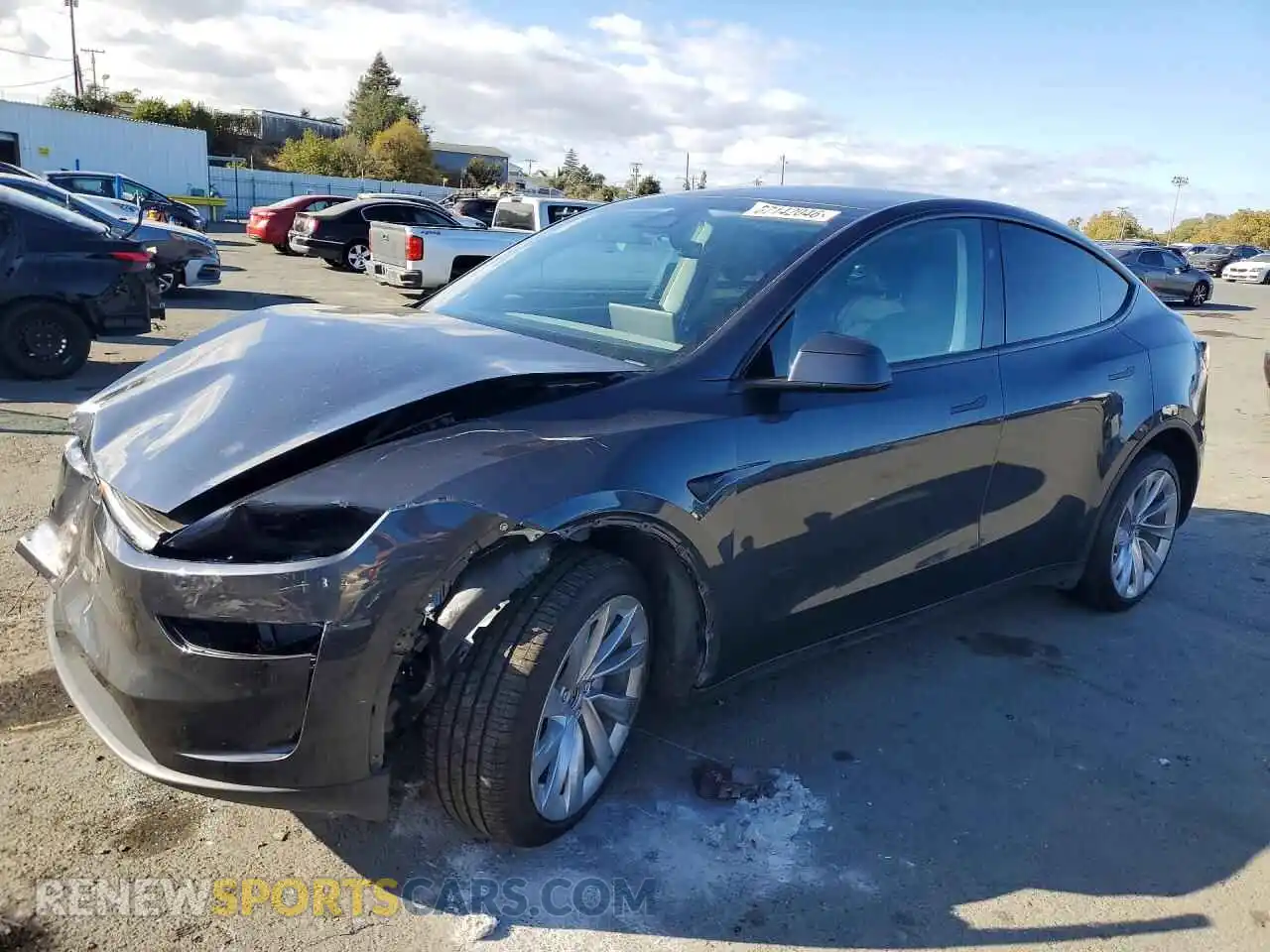 1 Photograph of a damaged car 7SAYGDEE1TF348361 TESLA MODEL Y 2026