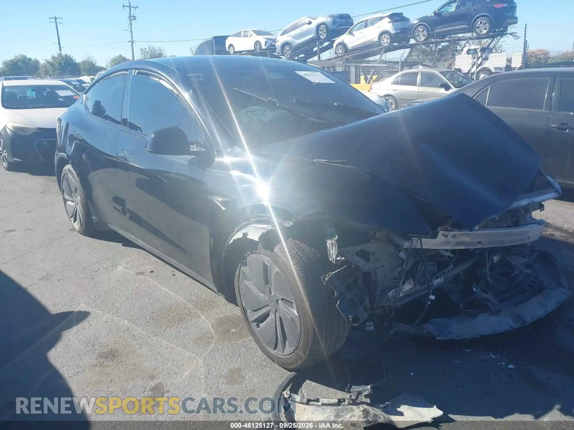 1 Photograph of a damaged car 7SAYGDEE1TF377004 TESLA MODEL Y 2026