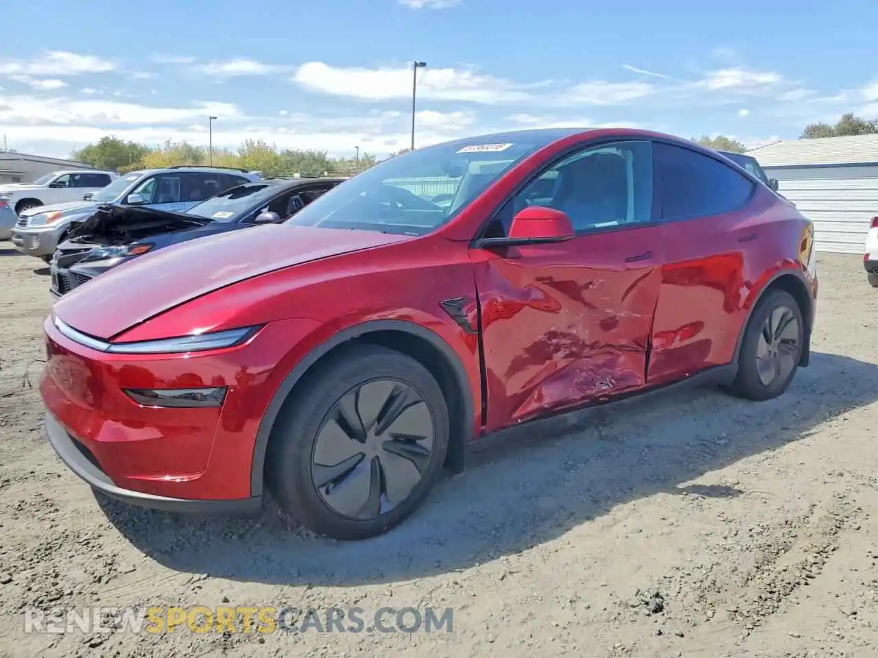 1 Photograph of a damaged car 7SAYGDEE1TF406842 TESLA MODEL Y 2026