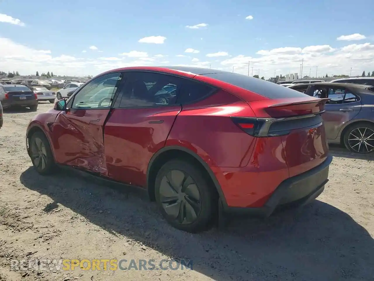 2 Photograph of a damaged car 7SAYGDEE1TF406842 TESLA MODEL Y 2026