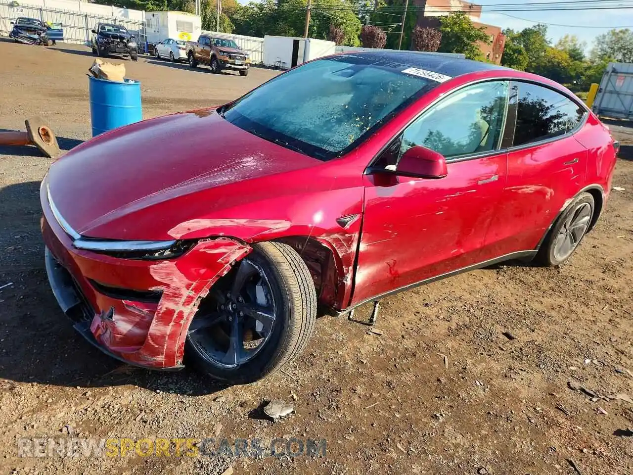 1 Фотография поврежденного автомобиля 7SAYGDEE1TF531601 TESLA MODEL Y 2026