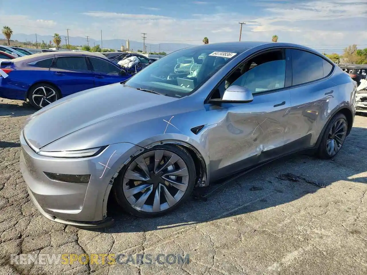 1 Photograph of a damaged car 7SAYGDEE1TF640382 TESLA MODEL Y 2026