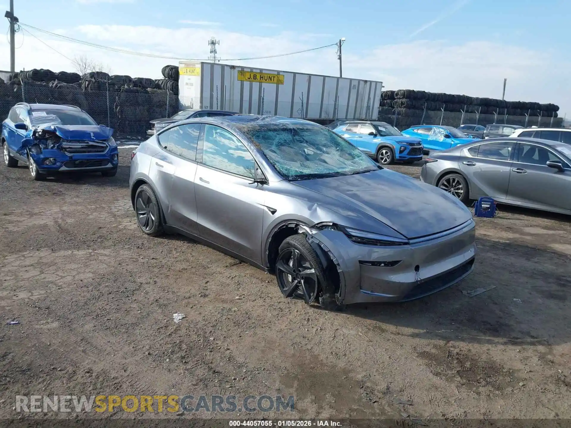 1 Photograph of a damaged car 7SAYGDEE2TA455271 TESLA MODEL Y 2026