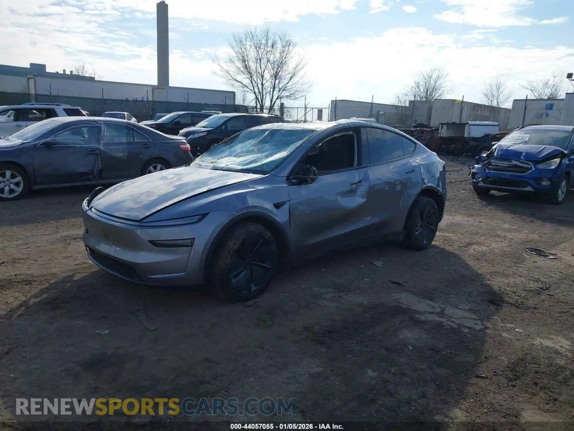 2 Photograph of a damaged car 7SAYGDEE2TA455271 TESLA MODEL Y 2026