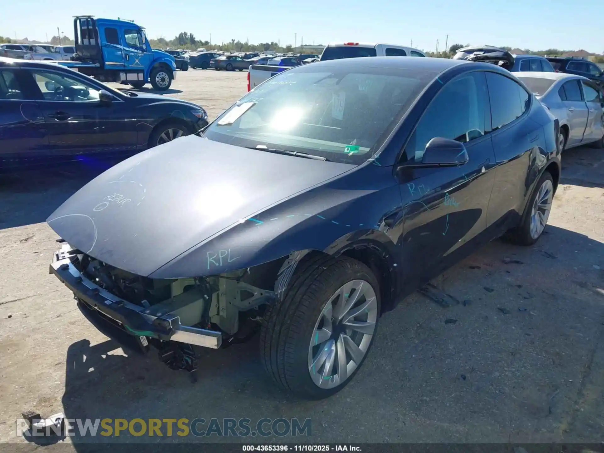 2 Photograph of a damaged car 7SAYGDEE2TA464732 TESLA MODEL Y 2026