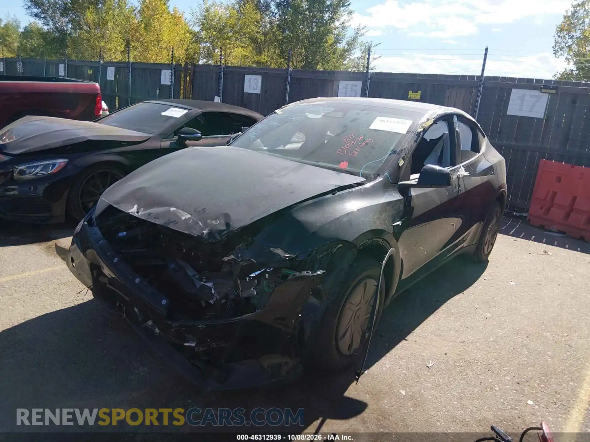 2 Photograph of a damaged car 7SAYGDEE2TA639030 TESLA MODEL Y 2026
