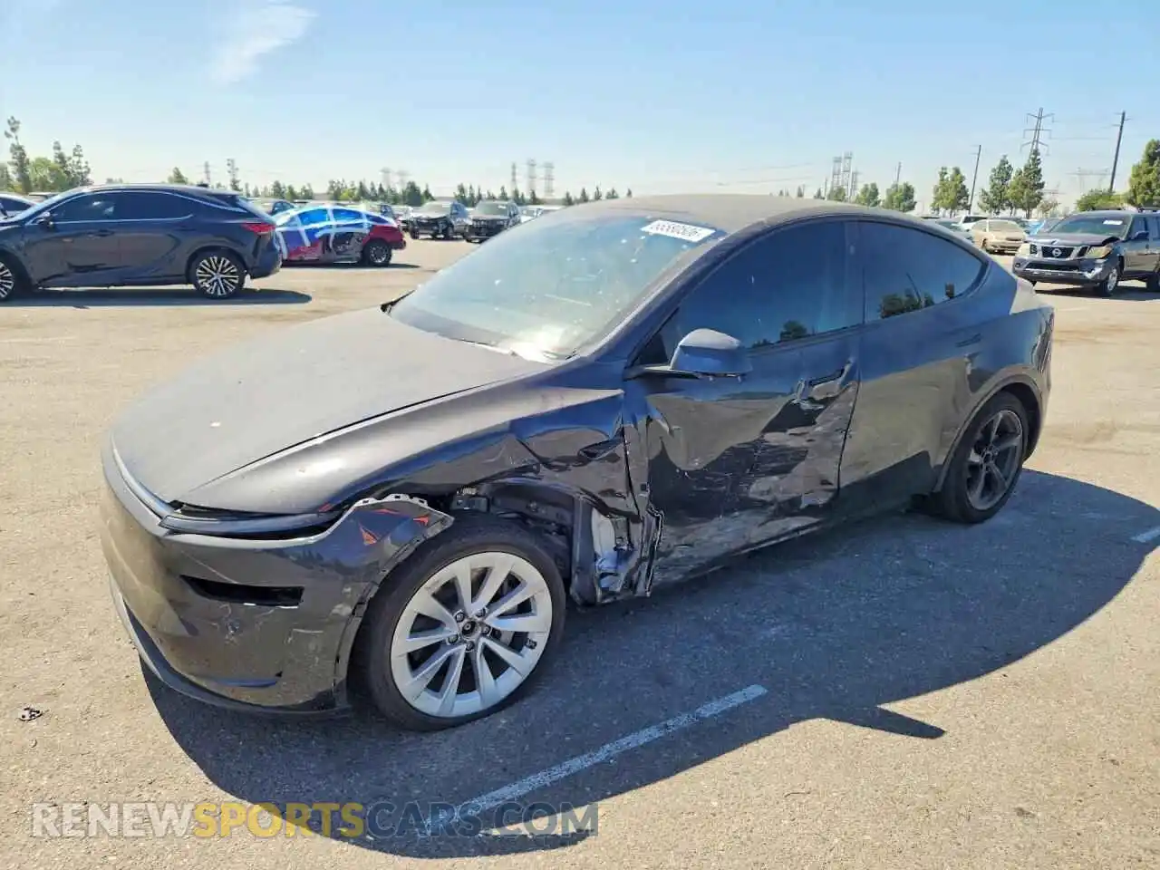1 Photograph of a damaged car 7SAYGDEE2TF328927 TESLA MODEL Y 2026