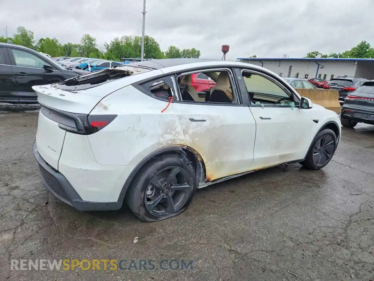 3 fotografías del automóvil dañado 7SAYGDEE2TF333805 TESLA MODEL Y 2026