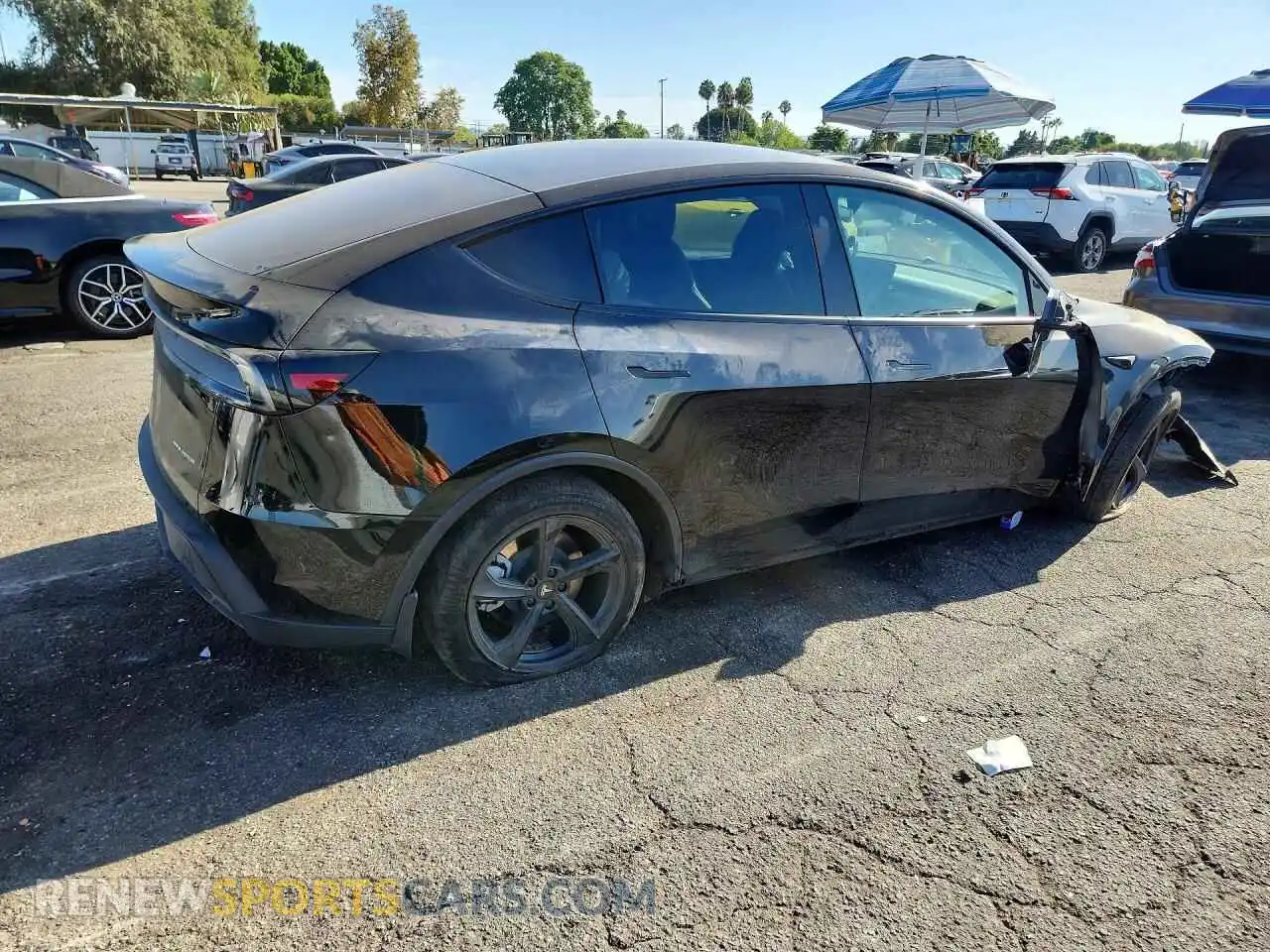 3 Photograph of a damaged car 7SAYGDEE2TF438506 TESLA MODEL Y 2026