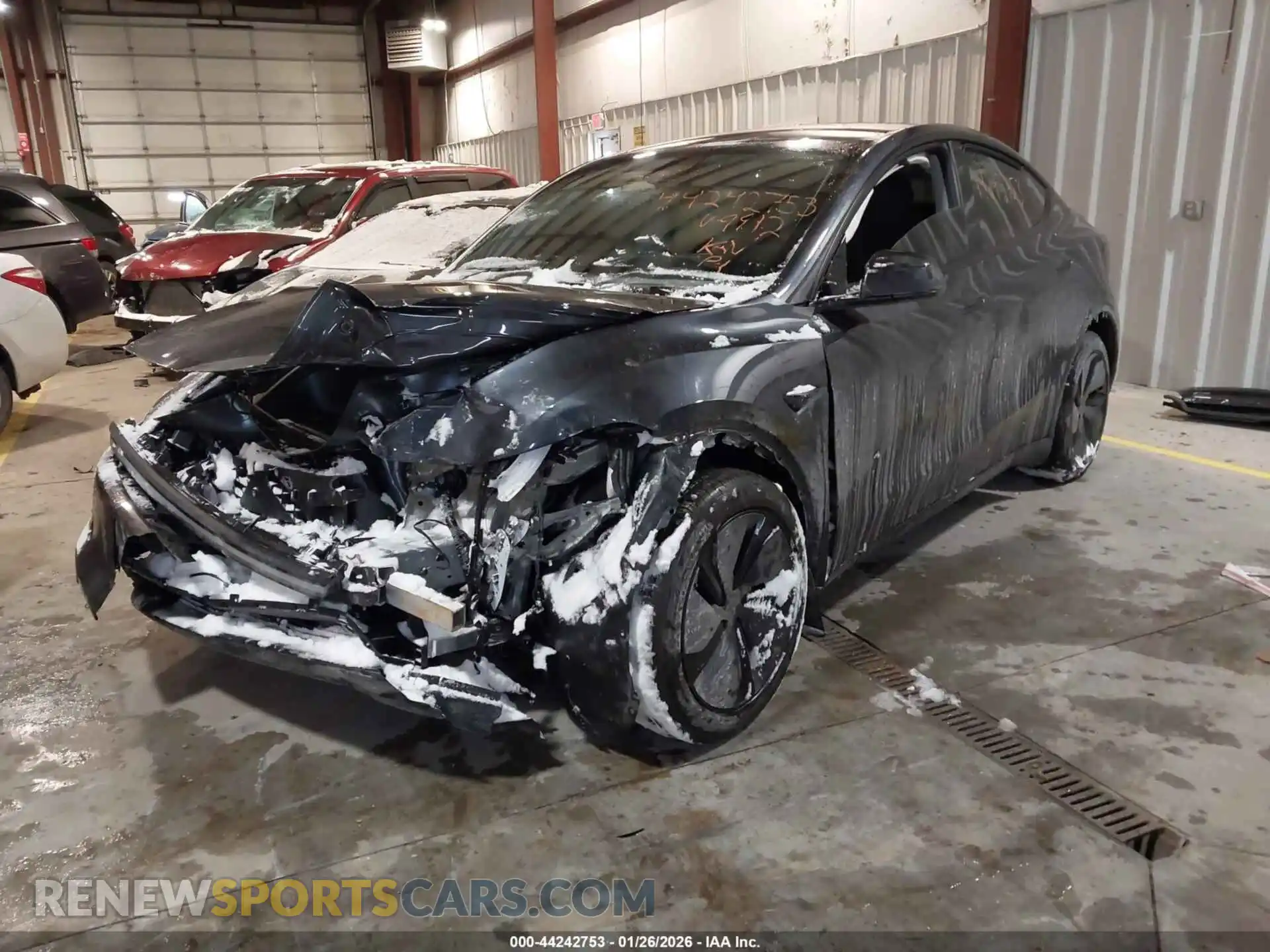 2 Photograph of a damaged car 7SAYGDEE2TF449912 TESLA MODEL Y 2026