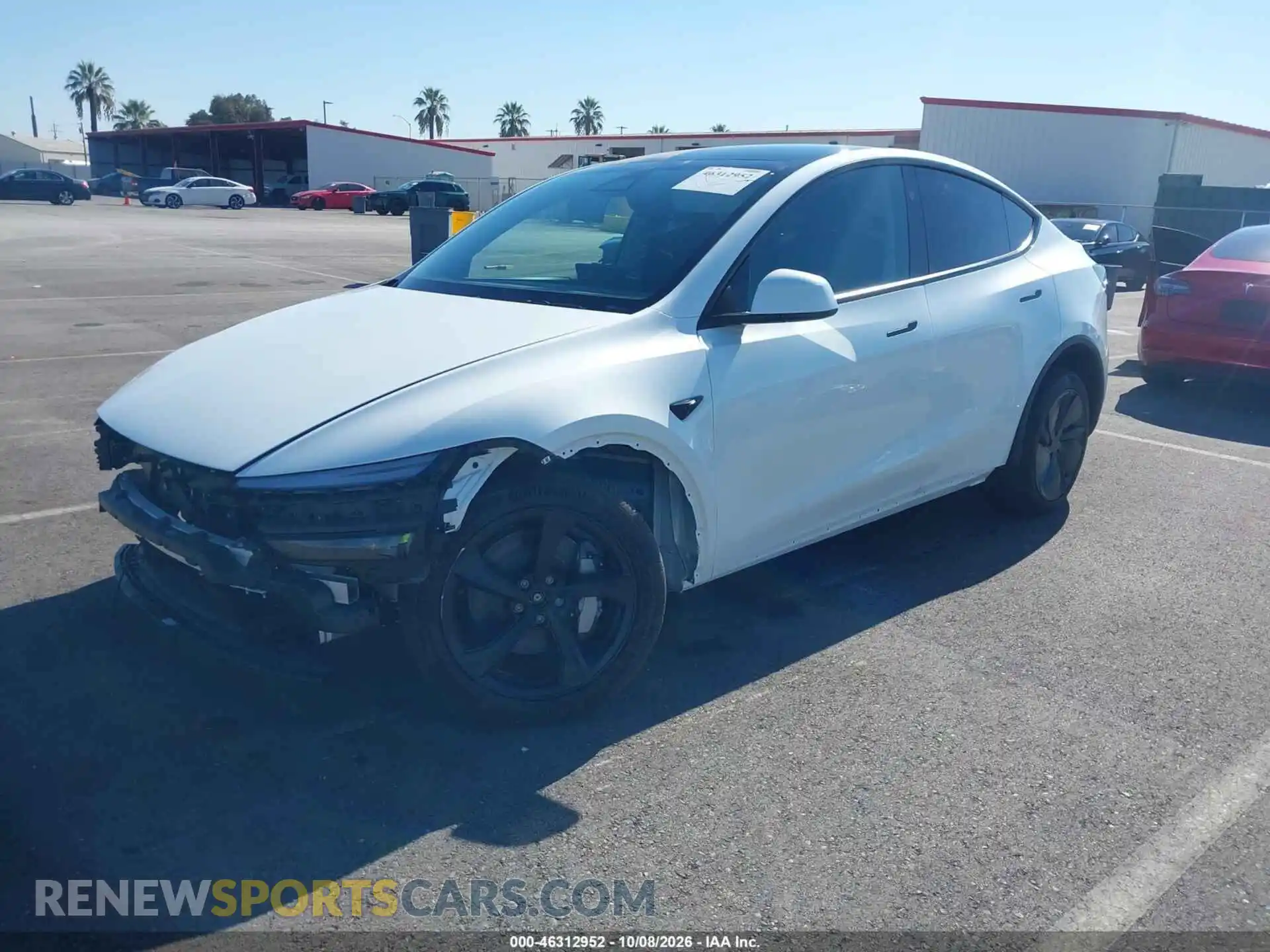 2 Photograph of a damaged car 7SAYGDEE2TF545152 TESLA MODEL Y 2026
