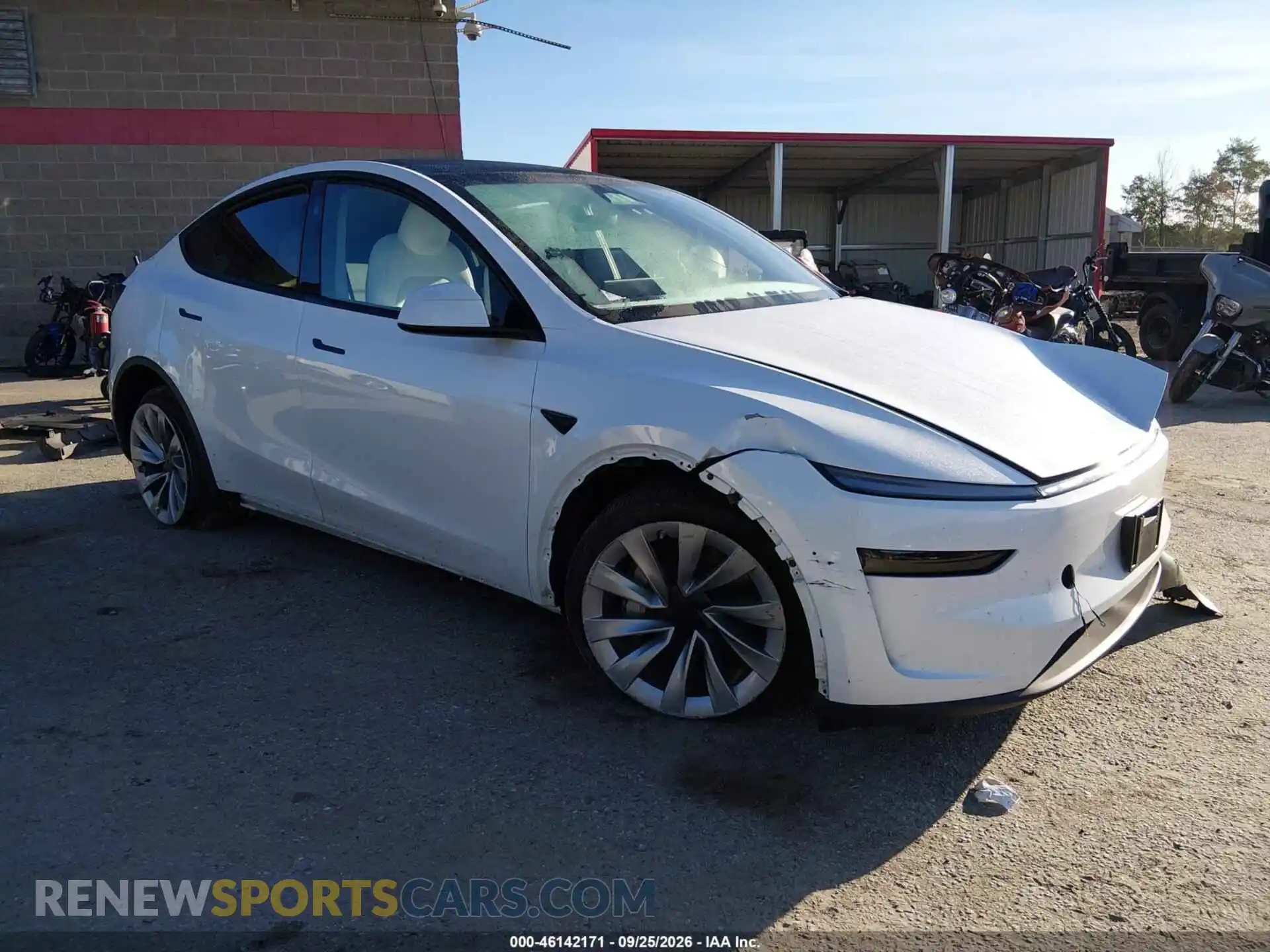 1 Photograph of a damaged car 7SAYGDEE3TA387417 TESLA MODEL Y 2026