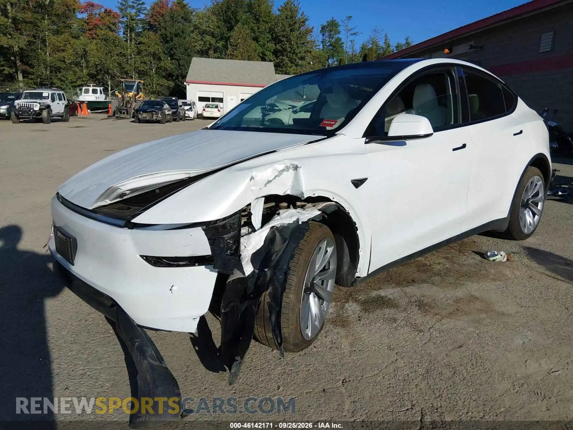 2 Photograph of a damaged car 7SAYGDEE3TA387417 TESLA MODEL Y 2026
