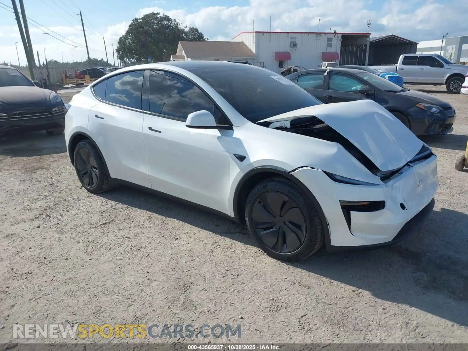 1 Photograph of a damaged car 7SAYGDEE3TA393279 TESLA MODEL Y 2026