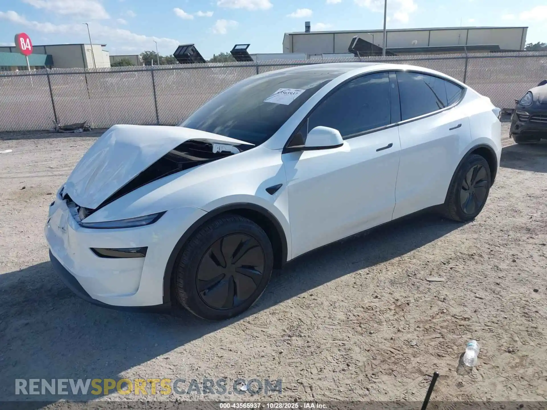 2 Photograph of a damaged car 7SAYGDEE3TA393279 TESLA MODEL Y 2026