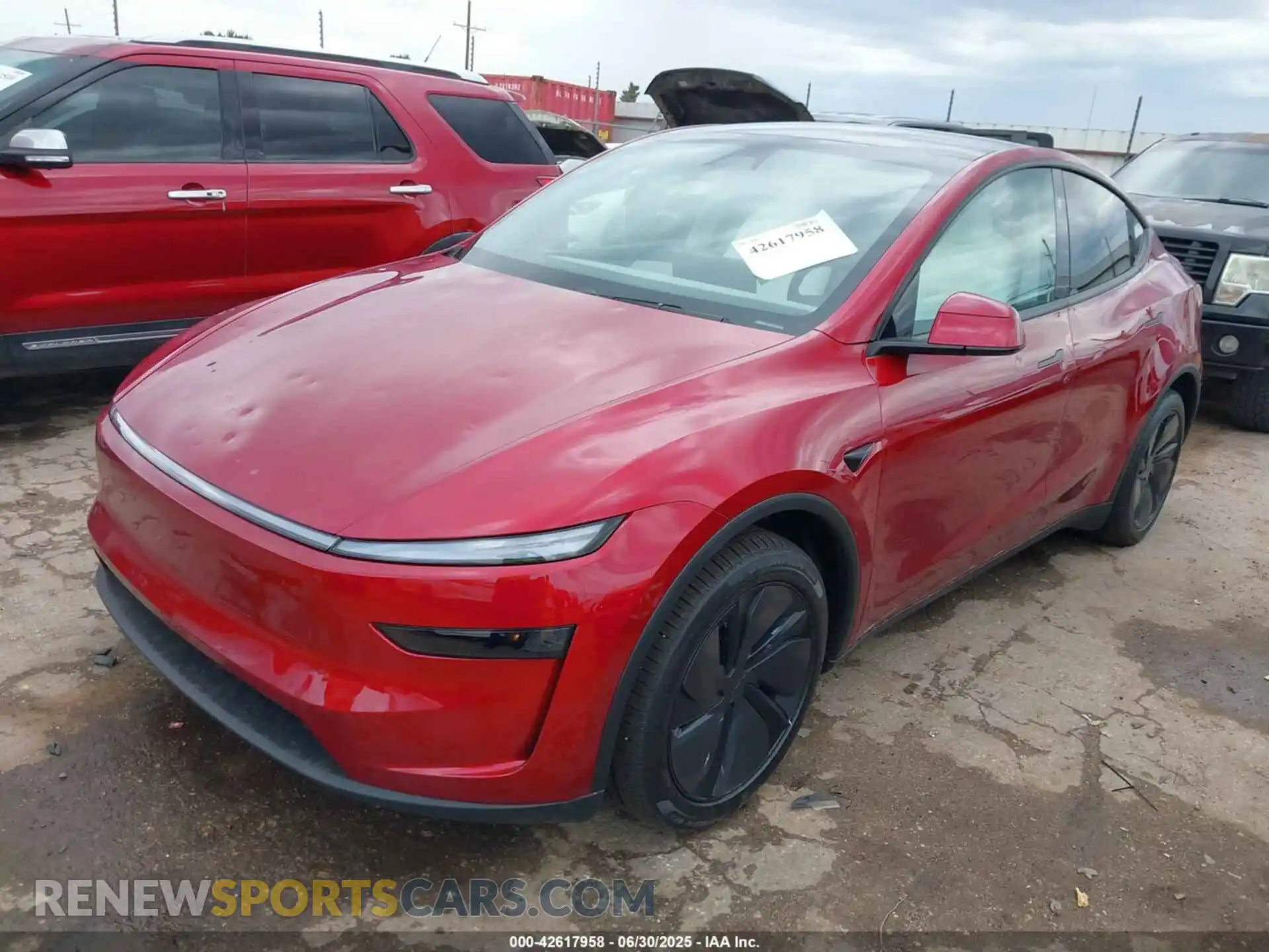 2 Photograph of a damaged car 7SAYGDEE3TA397168 TESLA MODEL Y 2026