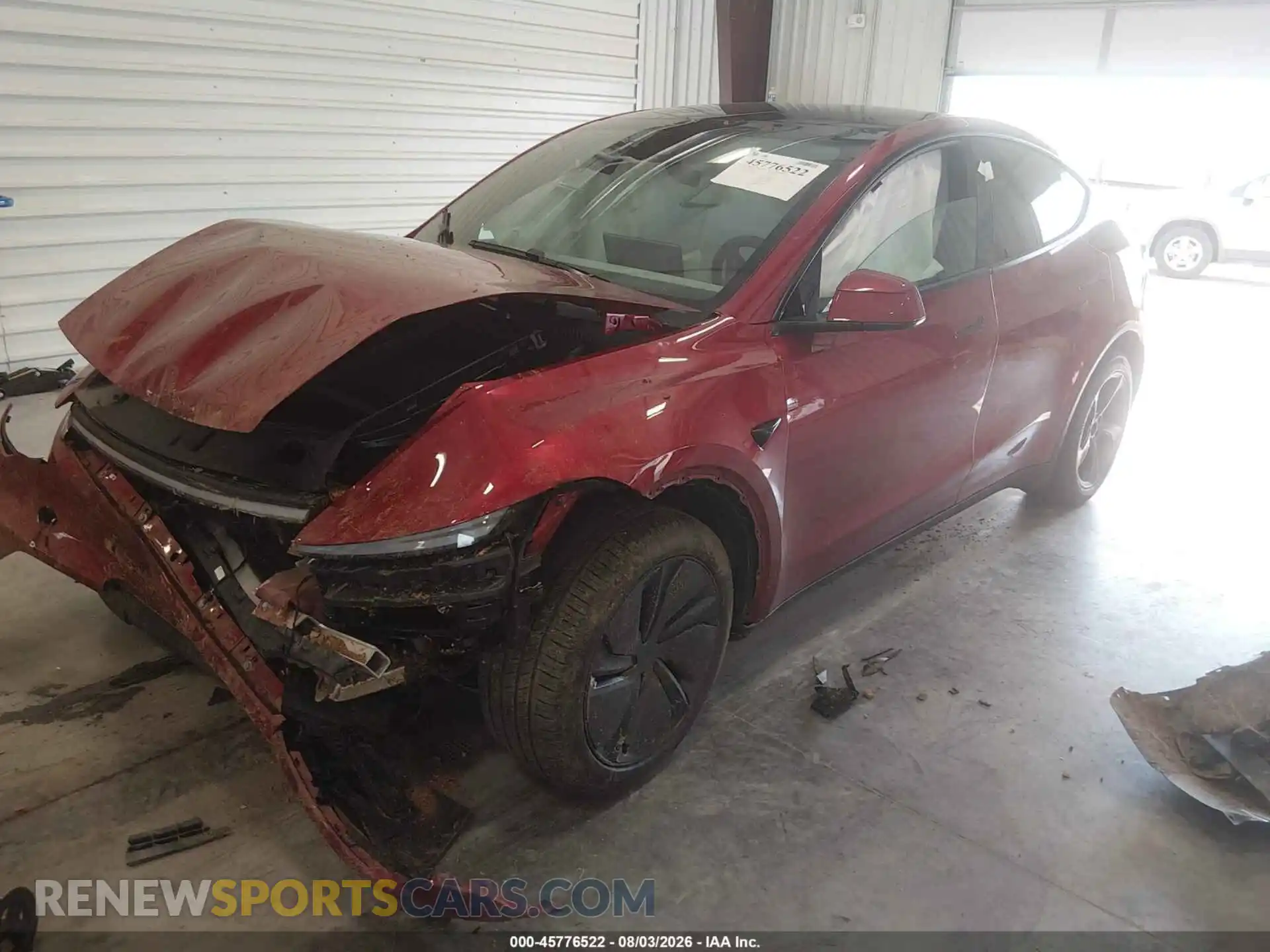 2 fotografías del automóvil dañado 7SAYGDEE3TA697955 TESLA MODEL Y 2026
