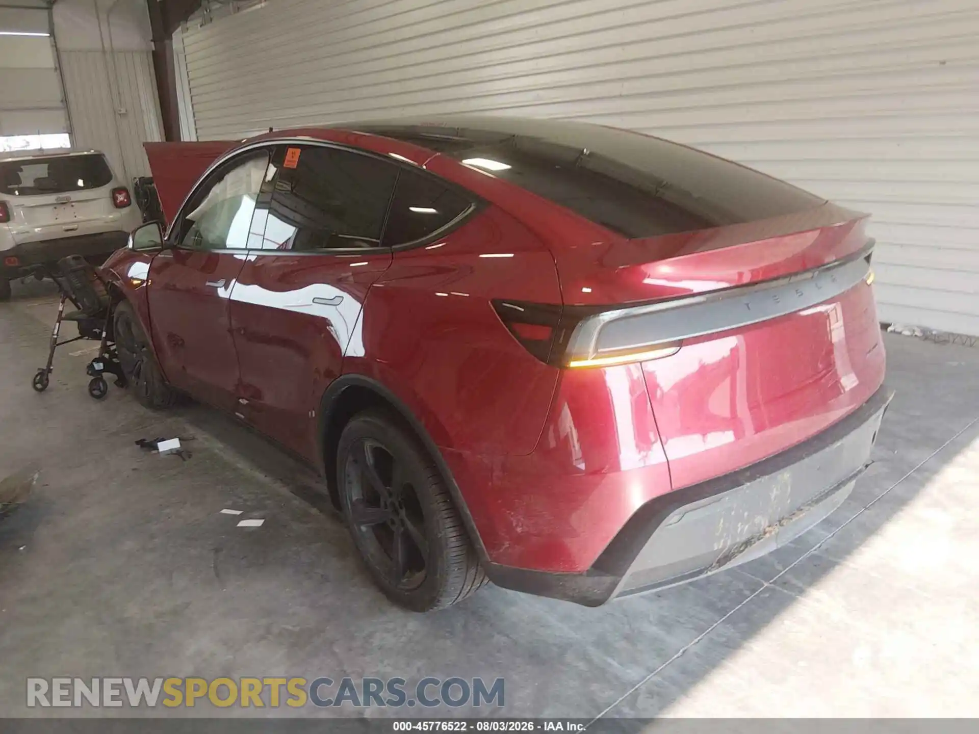3 fotografías del automóvil dañado 7SAYGDEE3TA697955 TESLA MODEL Y 2026