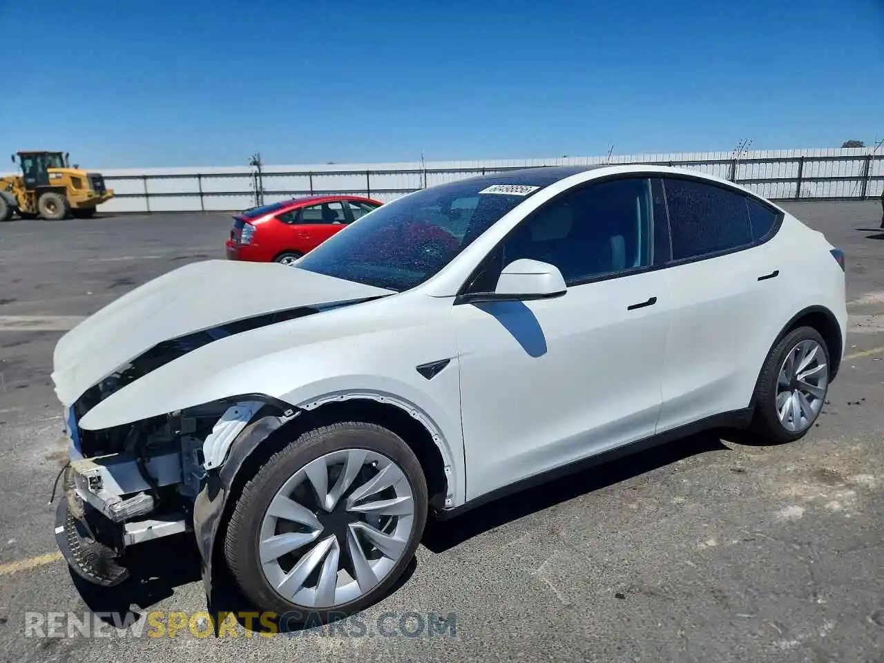 1 Photograph of a damaged car 7SAYGDEE3TF349141 TESLA MODEL Y 2026