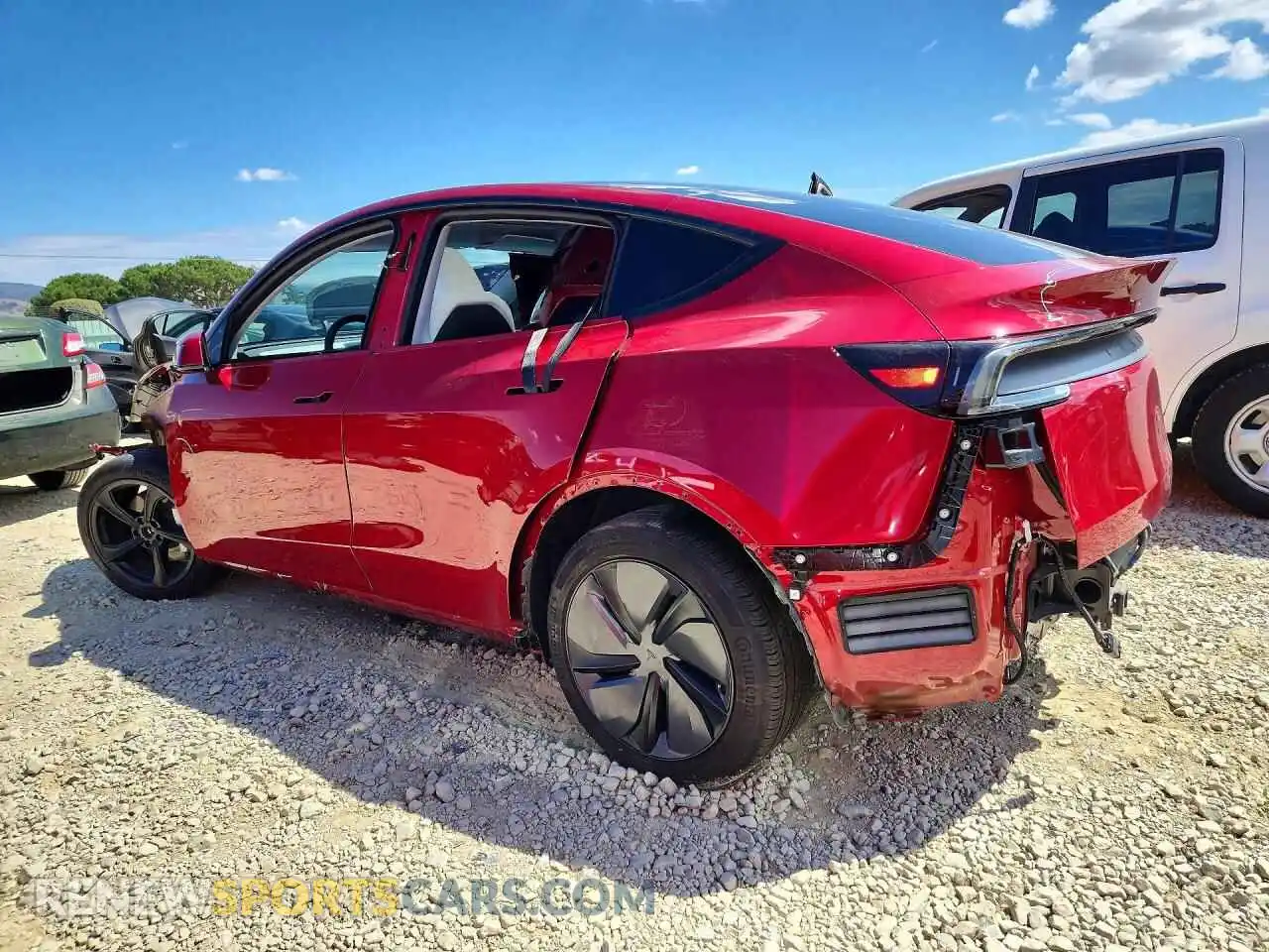 2 Photograph of a damaged car 7SAYGDEE3TF390997 TESLA MODEL Y 2026