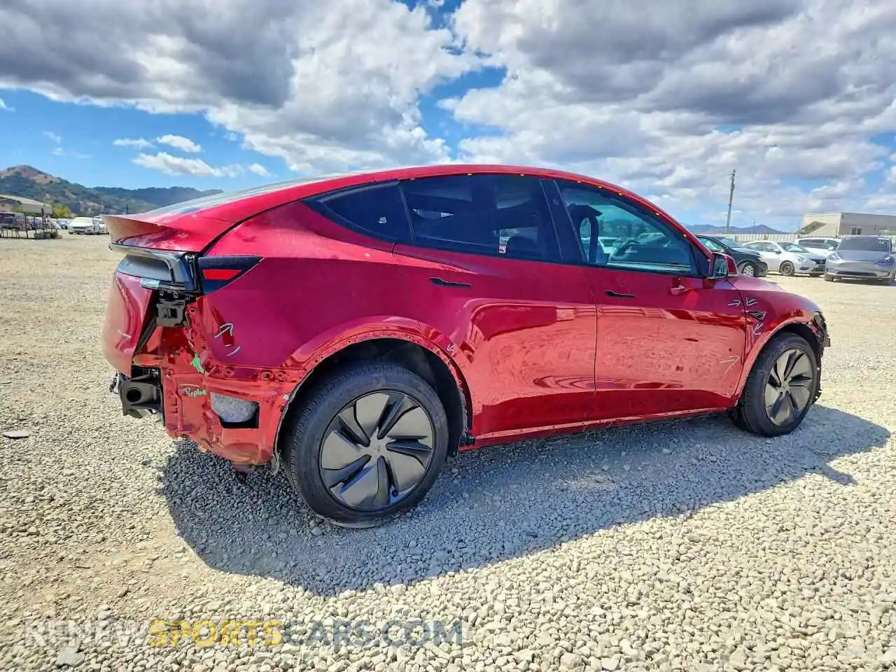 3 Photograph of a damaged car 7SAYGDEE3TF390997 TESLA MODEL Y 2026