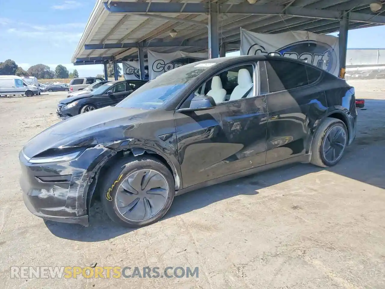 1 Фотография поврежденного автомобиля 7SAYGDEE3TF424064 TESLA MODEL Y 2026