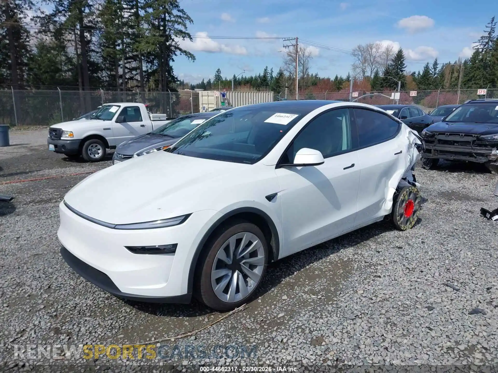 2 Photograph of a damaged car 7SAYGDEE3TF452379 TESLA MODEL Y 2026