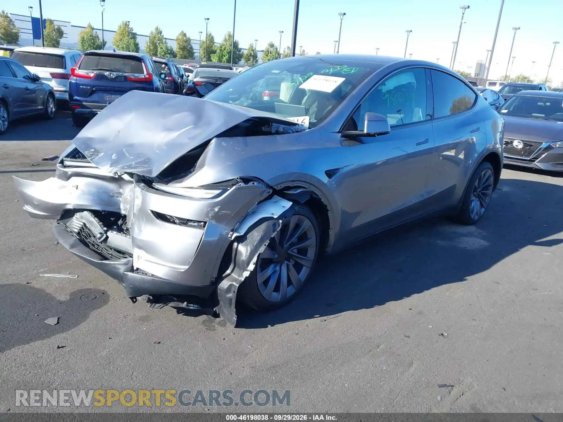 2 Photograph of a damaged car 7SAYGDEE3TF619680 TESLA MODEL Y 2026
