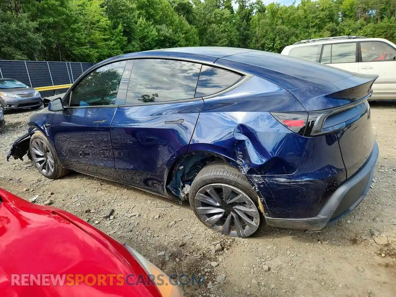 2 Photograph of a damaged car 7SAYGDEE3TF655661 TESLA MODEL Y 2026
