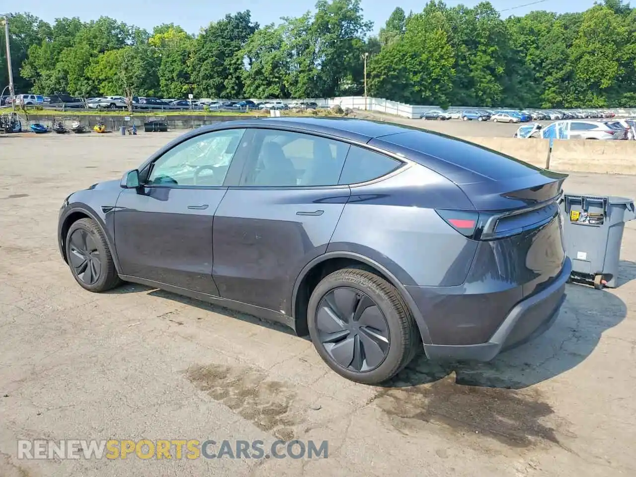 2 Photograph of a damaged car 7SAYGDEE4TA395106 TESLA MODEL Y 2026