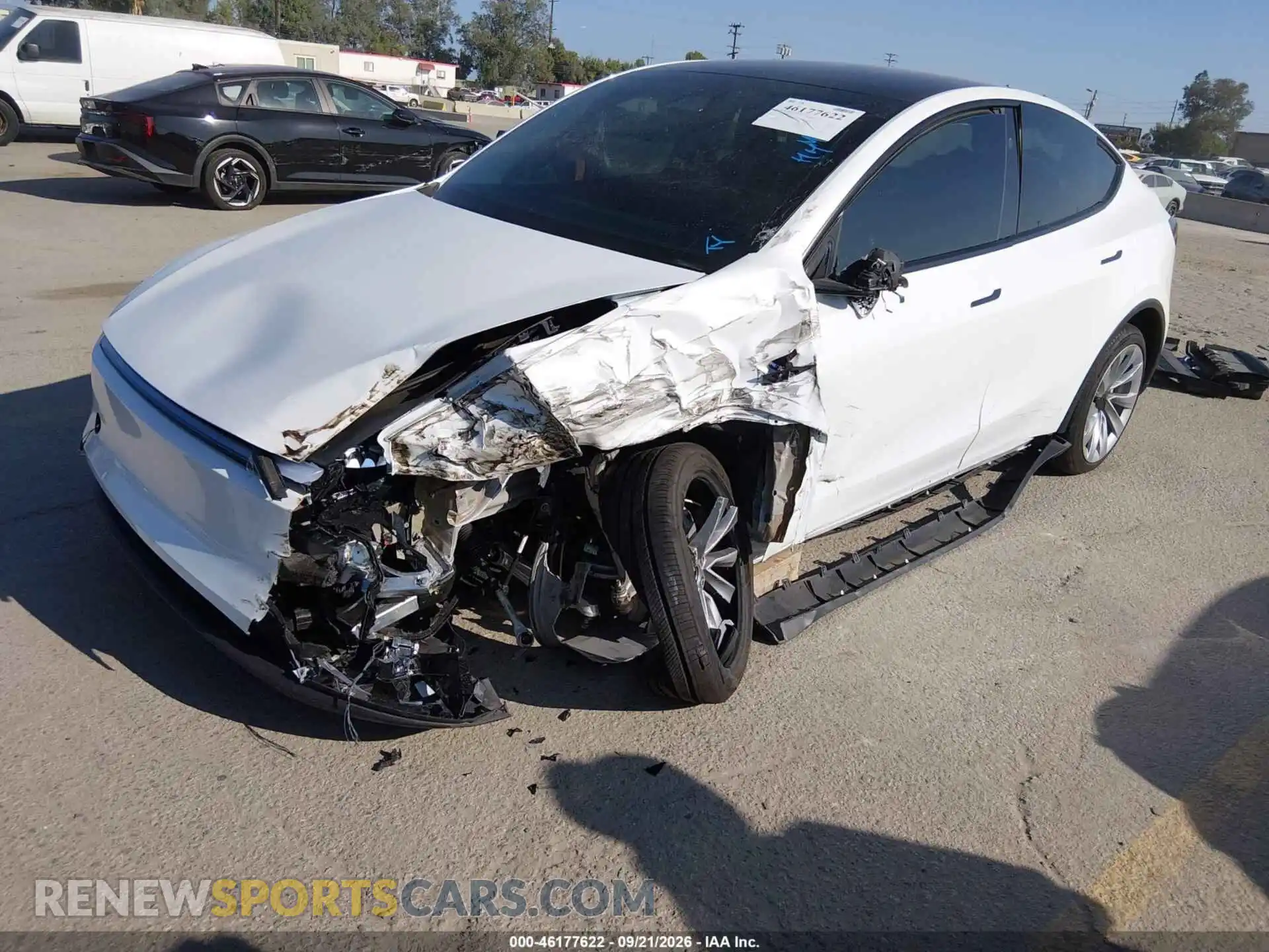 2 Photograph of a damaged car 7SAYGDEE4TF325463 TESLA MODEL Y 2026