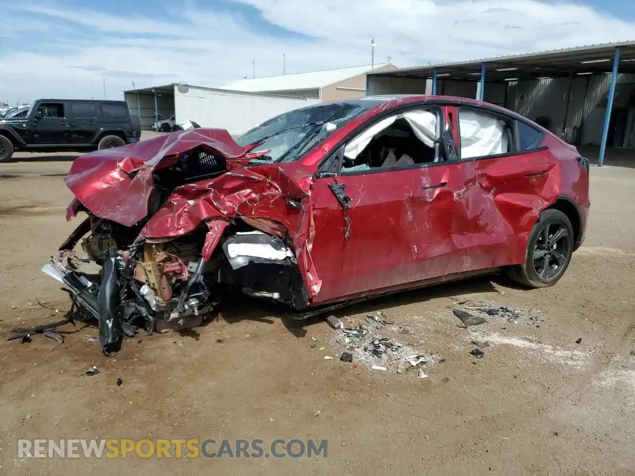 1 Photograph of a damaged car 7SAYGDEE4TF336995 TESLA MODEL Y 2026