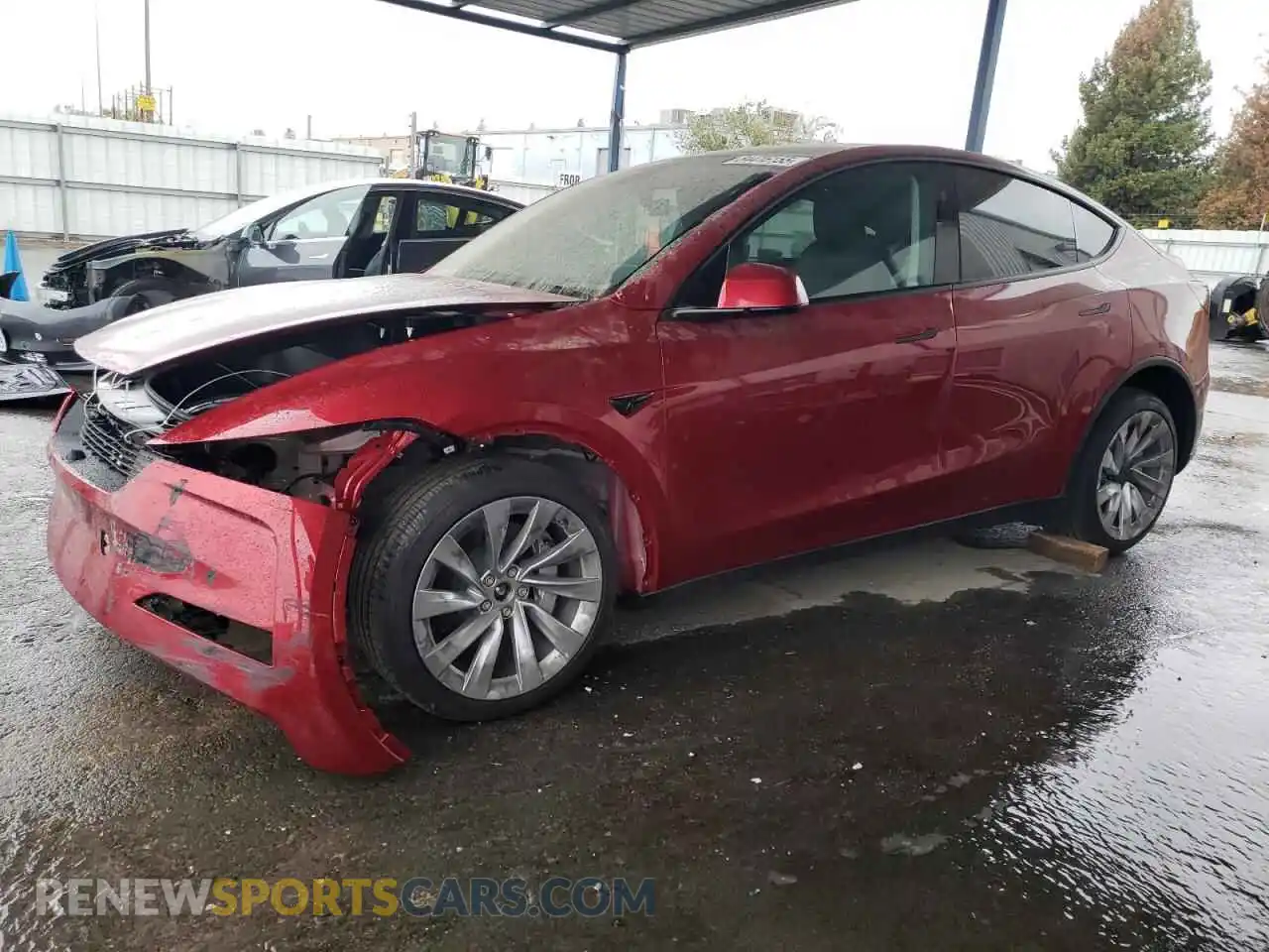 1 Photograph of a damaged car 7SAYGDEE4TF339931 TESLA MODEL Y 2026