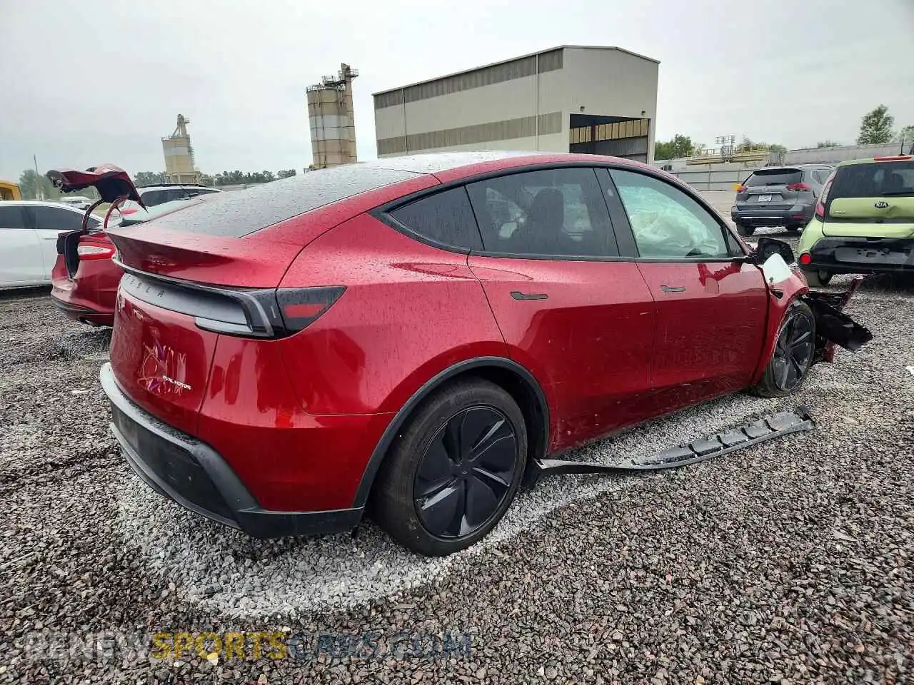 3 Photograph of a damaged car 7SAYGDEE4TF344594 TESLA MODEL Y 2026