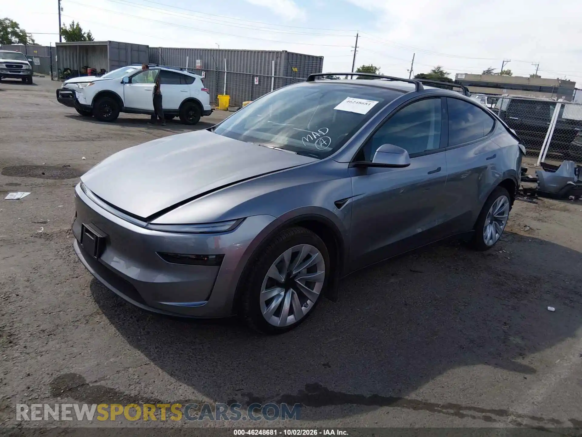 2 Photograph of a damaged car 7SAYGDEE4TF377840 TESLA MODEL Y 2026