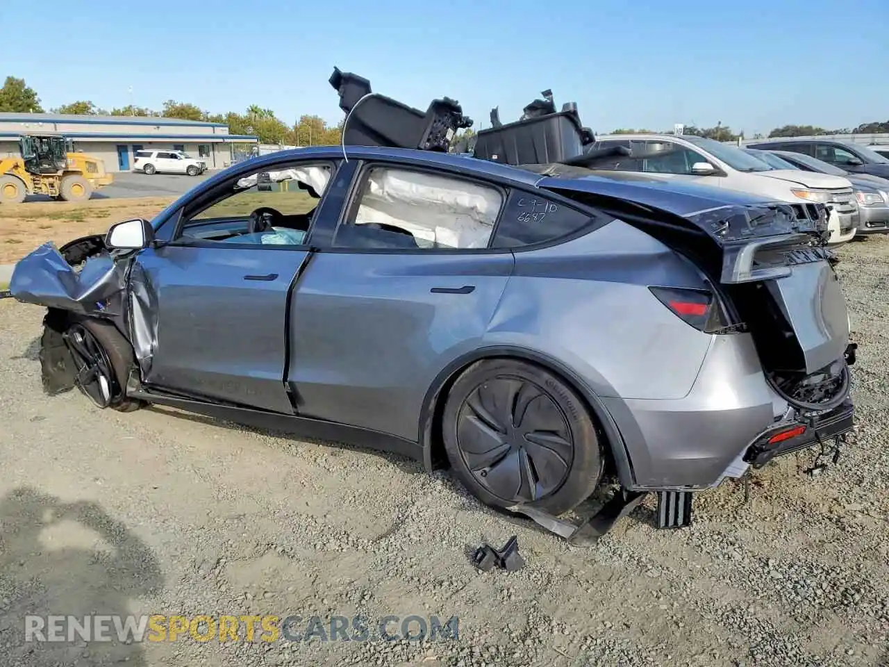 2 Photograph of a damaged car 7SAYGDEE4TF603293 TESLA MODEL Y 2026
