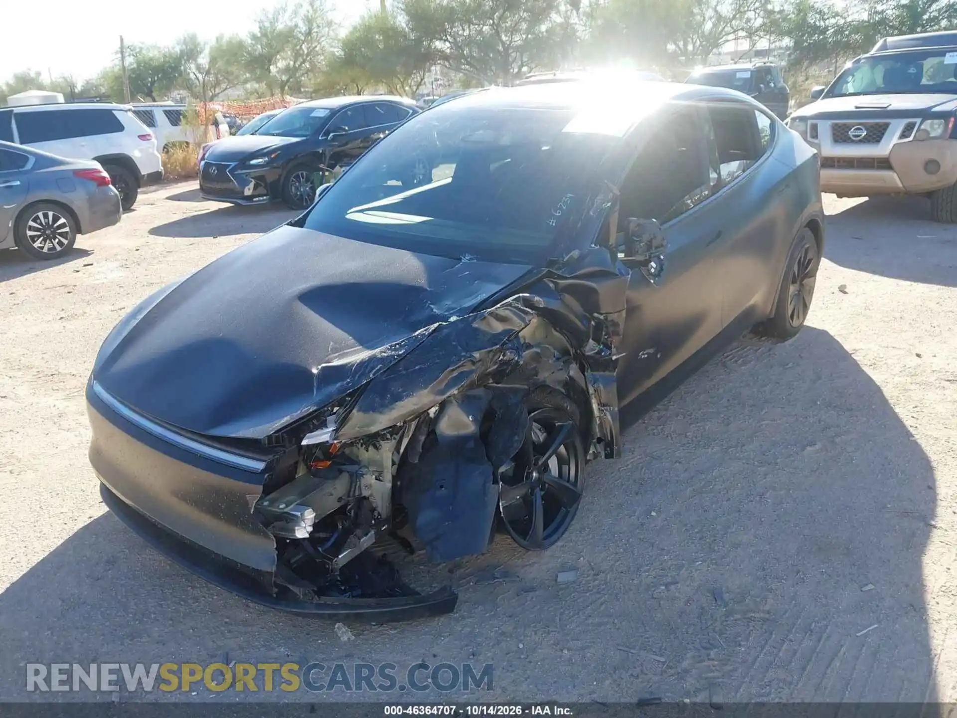 2 Photograph of a damaged car 7SAYGDEE4TF626234 TESLA MODEL Y 2026