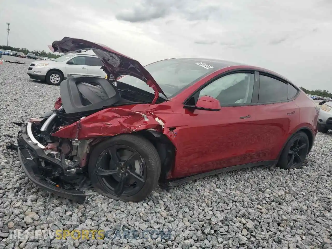 1 Photograph of a damaged car 7SAYGDEE5TA390173 TESLA MODEL Y 2026