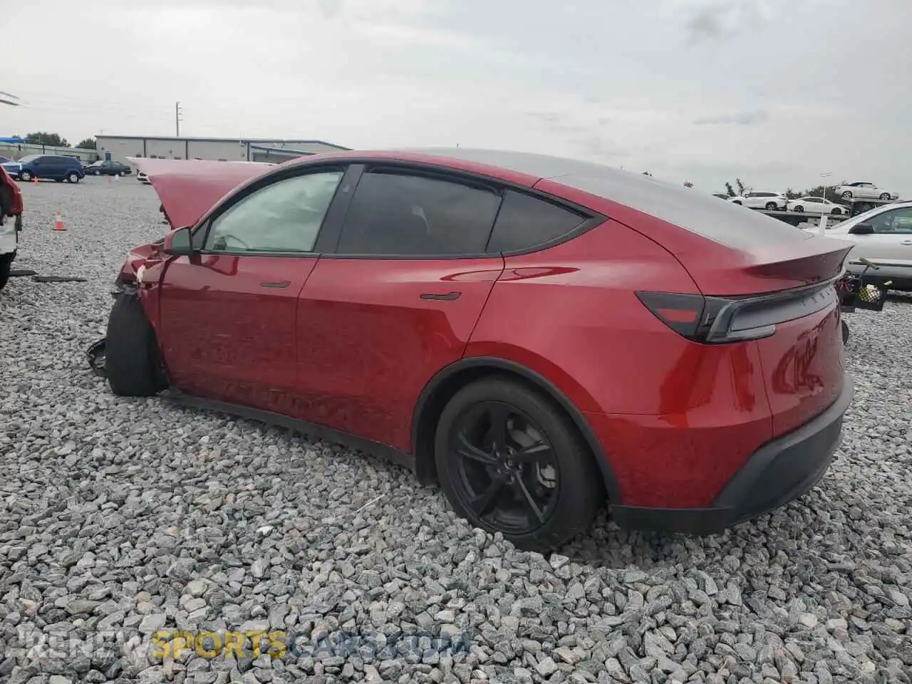 2 Photograph of a damaged car 7SAYGDEE5TA390173 TESLA MODEL Y 2026