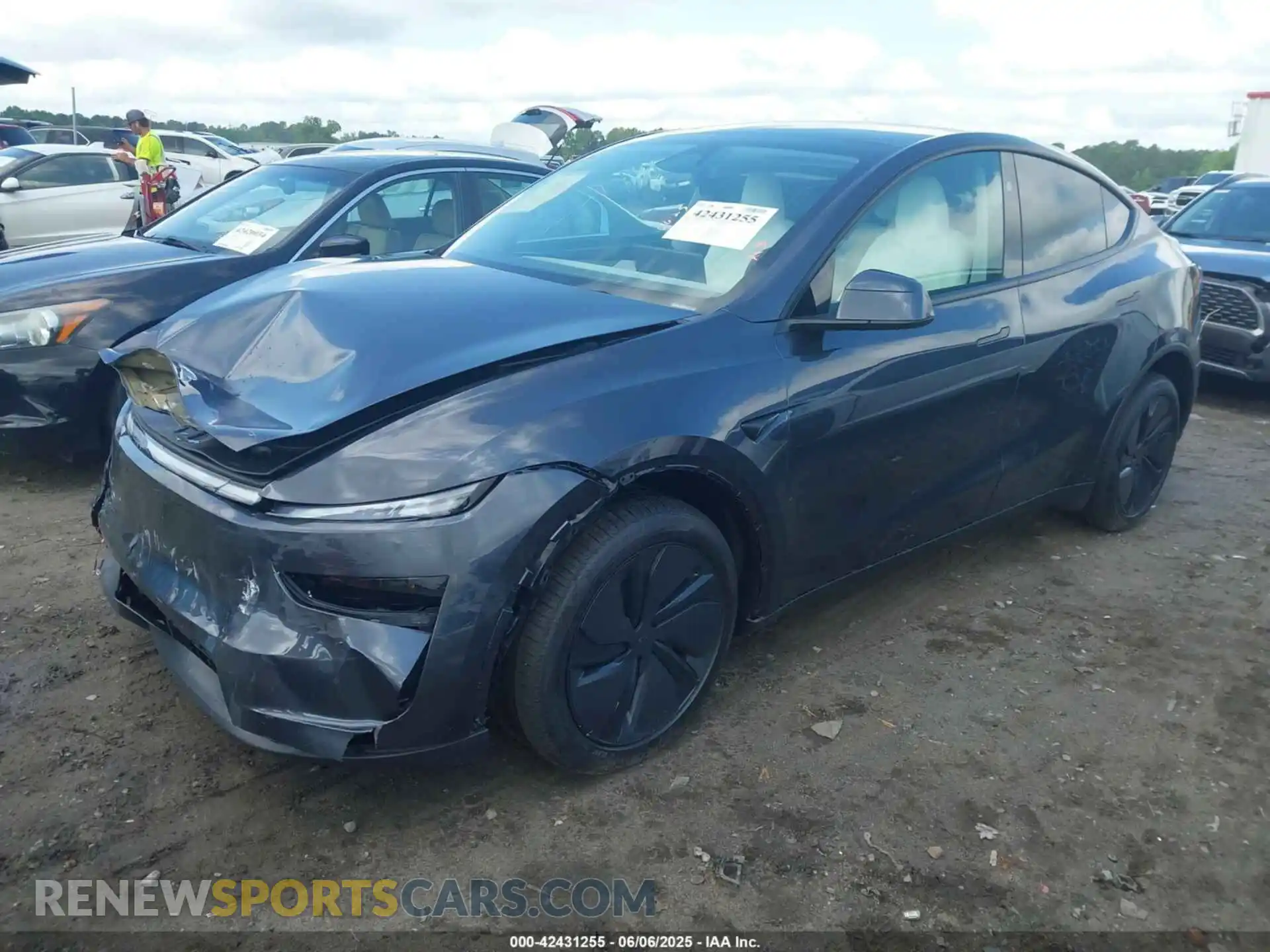 2 Фотография поврежденного автомобиля 7SAYGDEE5TA391226 TESLA MODEL Y 2026