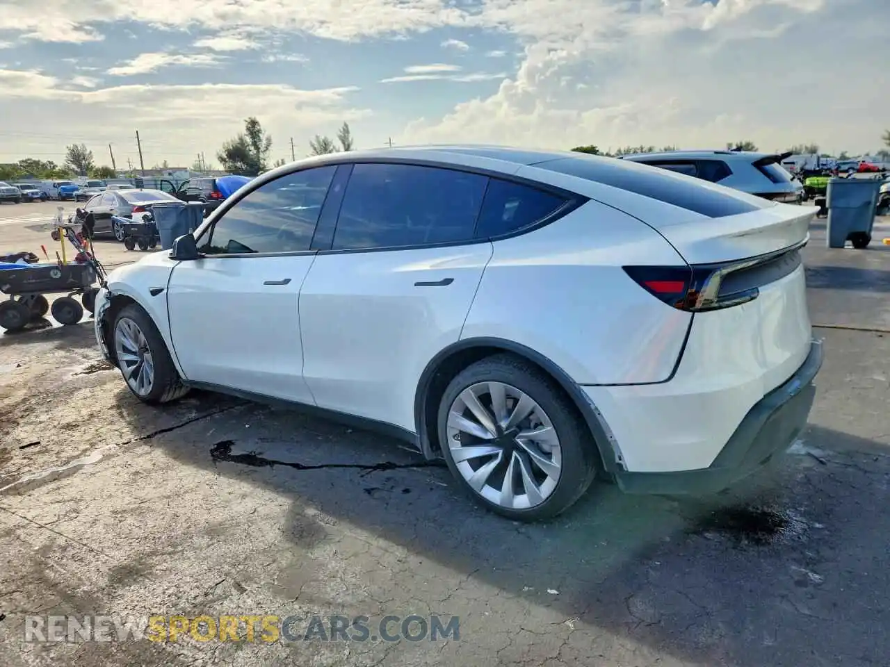 2 Photograph of a damaged car 7SAYGDEE5TA393445 TESLA MODEL Y 2026